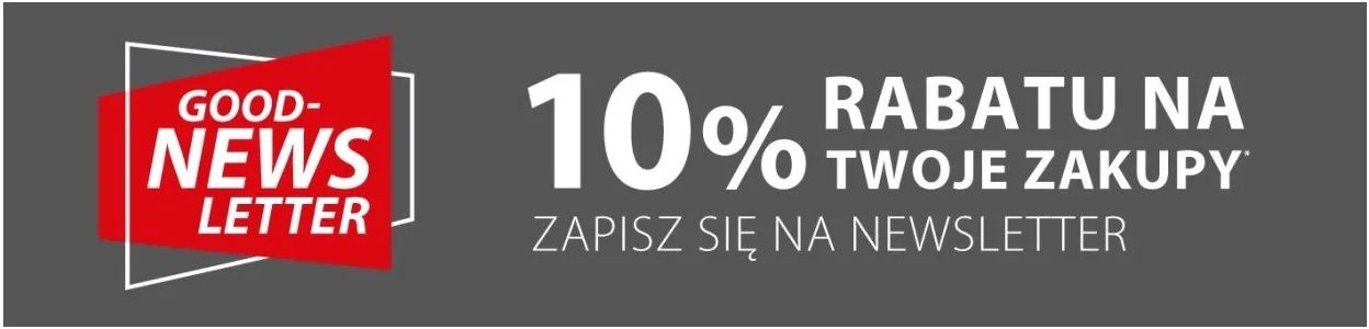 RABAT 10% za zapis do NEWSLETERA